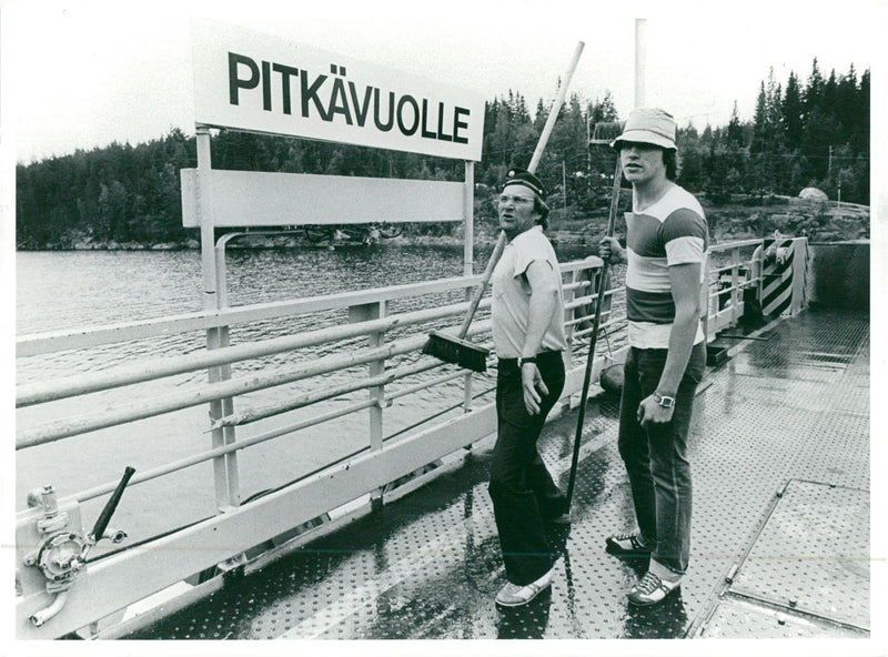 Aino Heino och Ilpo Hakals - Vintage Photograph