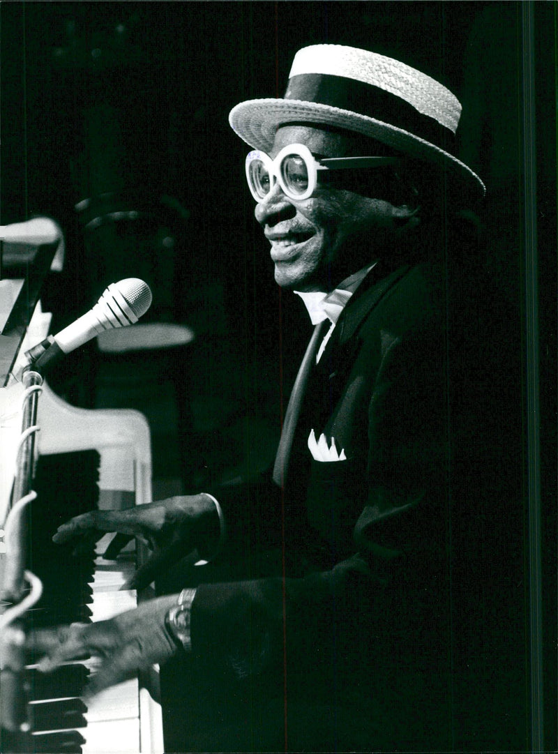 Don Happy Williams in "Piano Bar 3:12" - Vintage Photograph