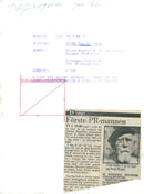 Boris EngstrÃ¶m, Frank Dalin and Gunnar Brusewitz in Franklin's Archives " - Vintage Photograph