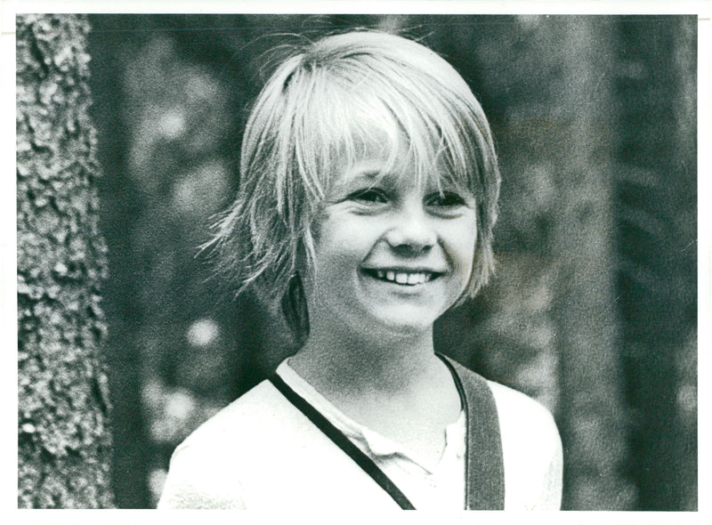 Portrait actor Niklas - Peter MalmsjÃ¶ - Vintage Photograph