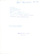 "The Duke Wishes Night Quarters" on TV1 - Vintage Photograph