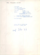 TV program Music in the two. HÃ¥kan HagegÃ¥rd and Bengt Alsterlind - Vintage Photograph