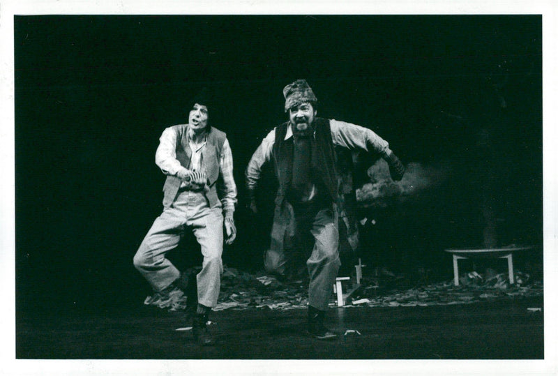 STIG FANTASTICKS UND LEINMARK TYSKLIND MUSICALEN FEC - Vintage Photograph