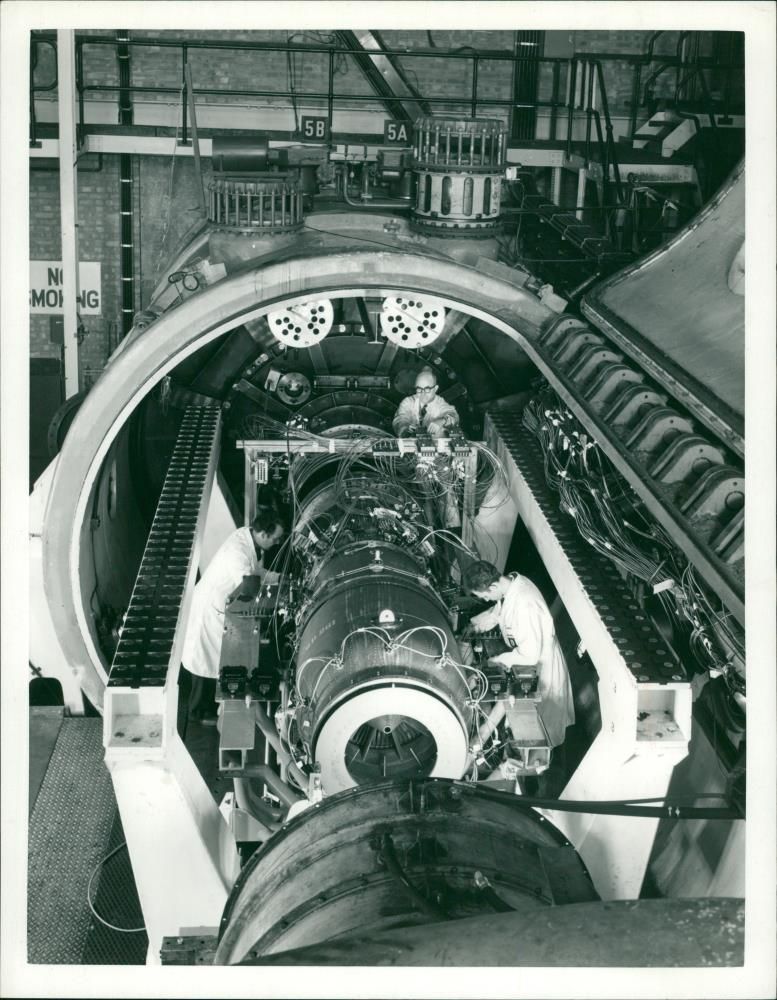 Airliner Engines: Roll-Royce Spey. - Vintage Photograph