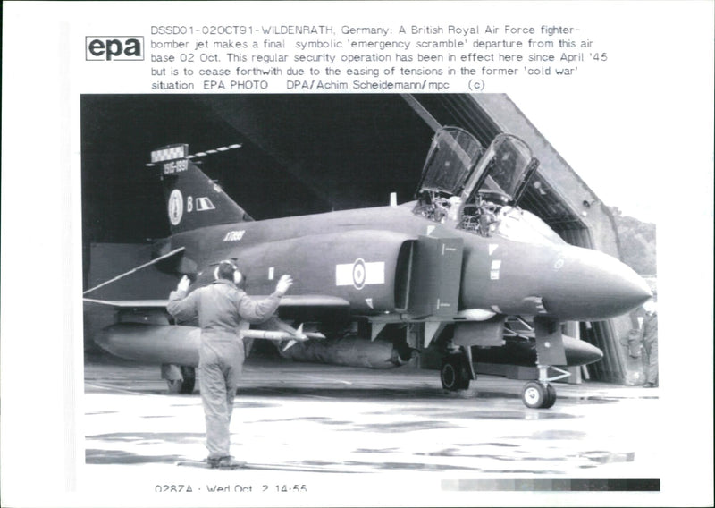 Aircraft: F-4G - Vintage Photograph