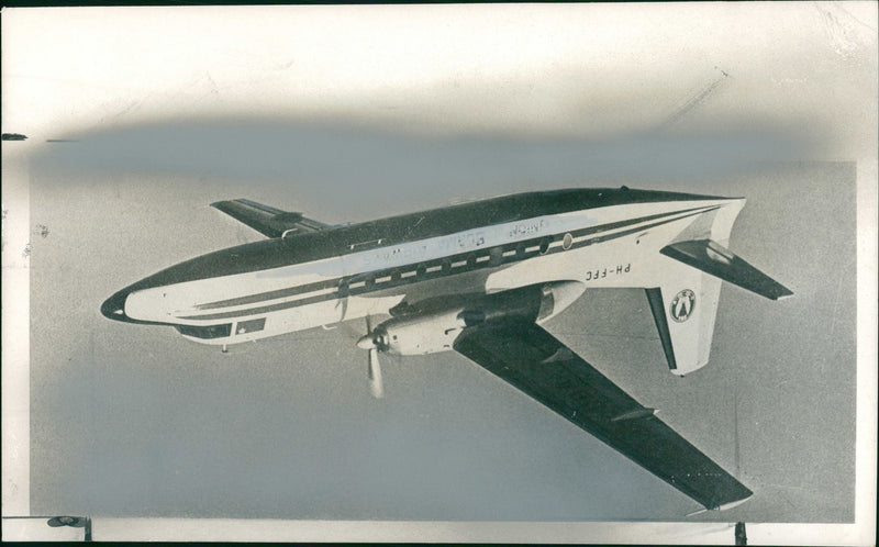 Fokker F27 Friendship - Vintage Photograph