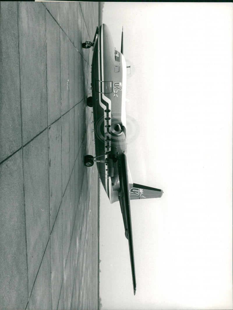 Fokker F27 Friendship - Vintage Photograph