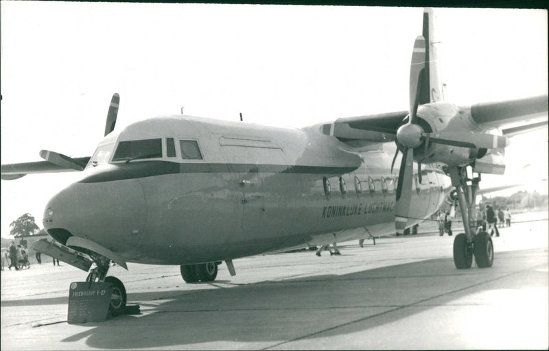 Fokker F27 Friendship - Vintage Photograph