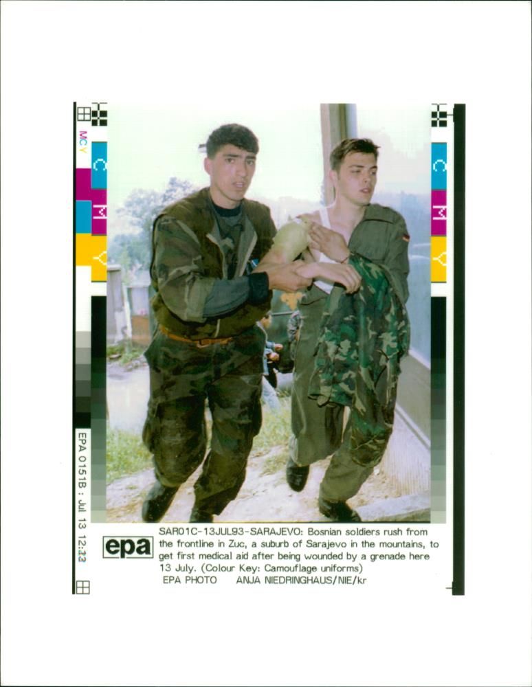 Bosnian War Armed conflict - Vintage Photograph