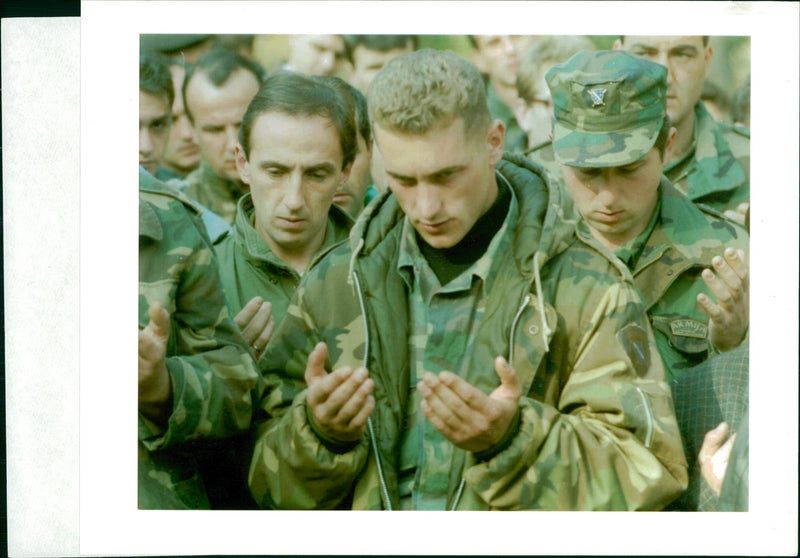 Bosnian War Armed conflict - Vintage Photograph