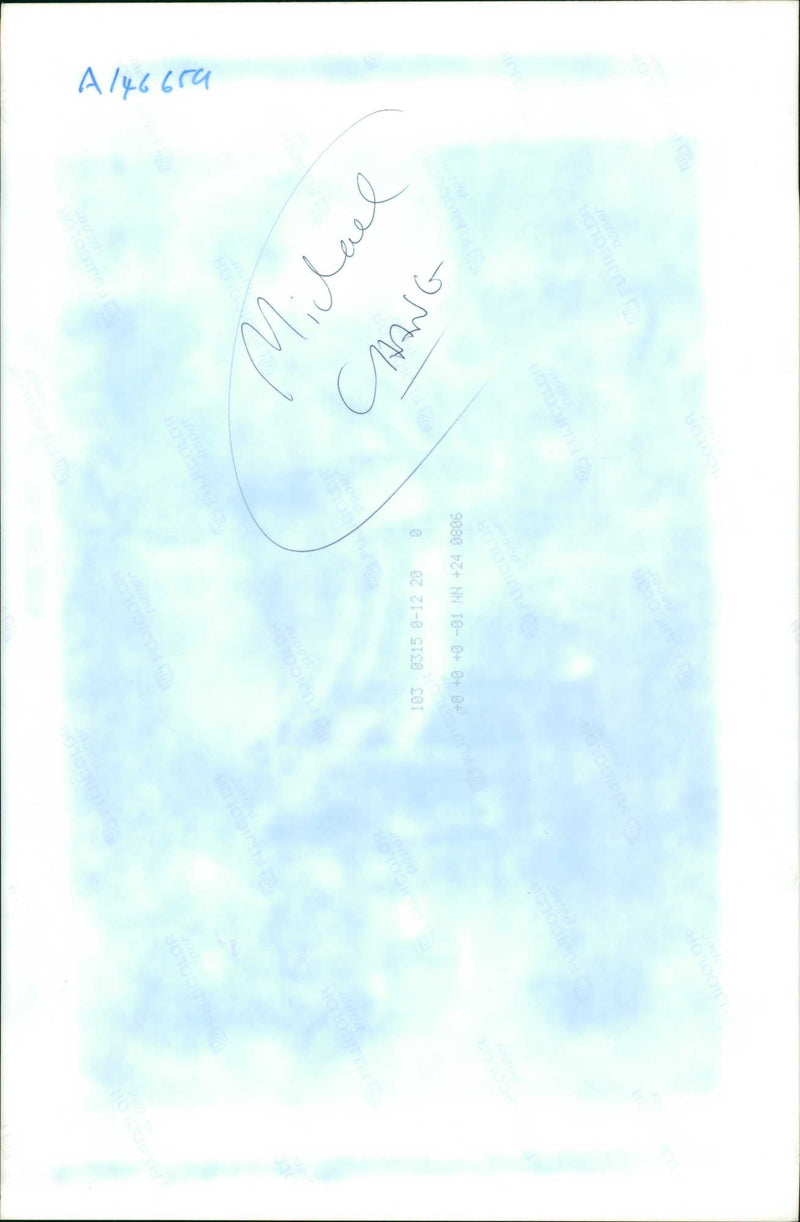 Michael Chang - Vintage Photograph