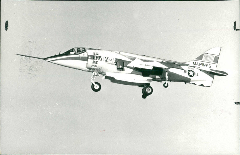 Aircraft: AV-8B - Vintage Photograph