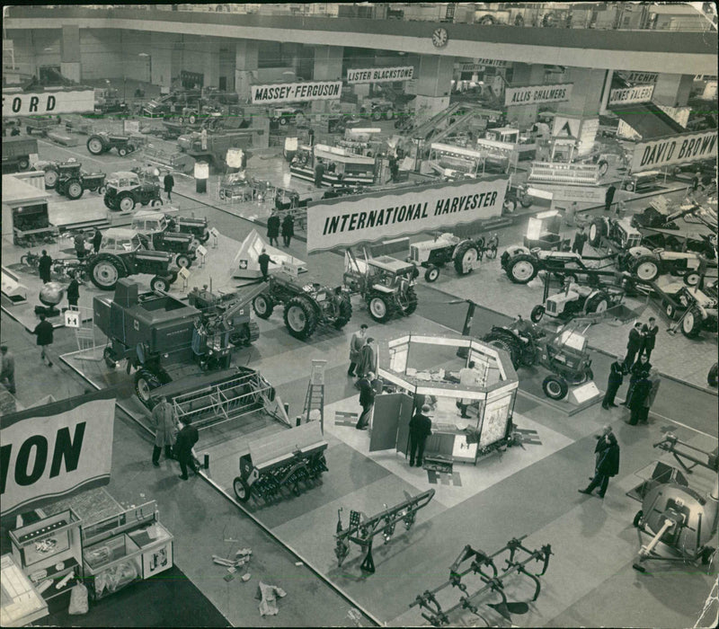 No animal present at 1967's Royal Smithfield Show - Vintage Photograph