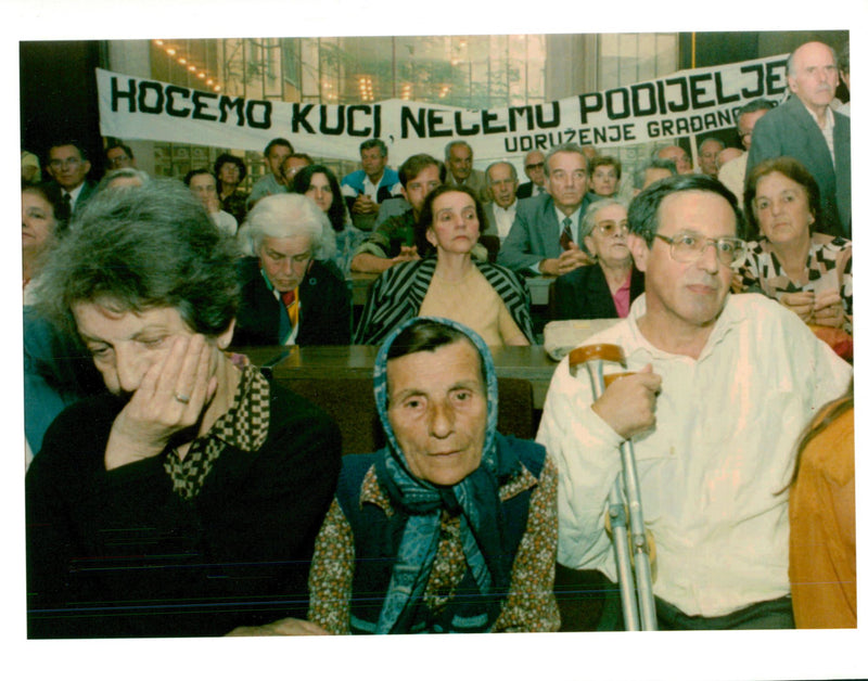 Bosnian War - Vintage Photograph