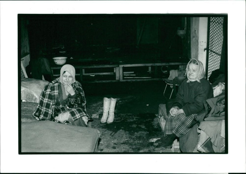 Bosnian War - Vintage Photograph