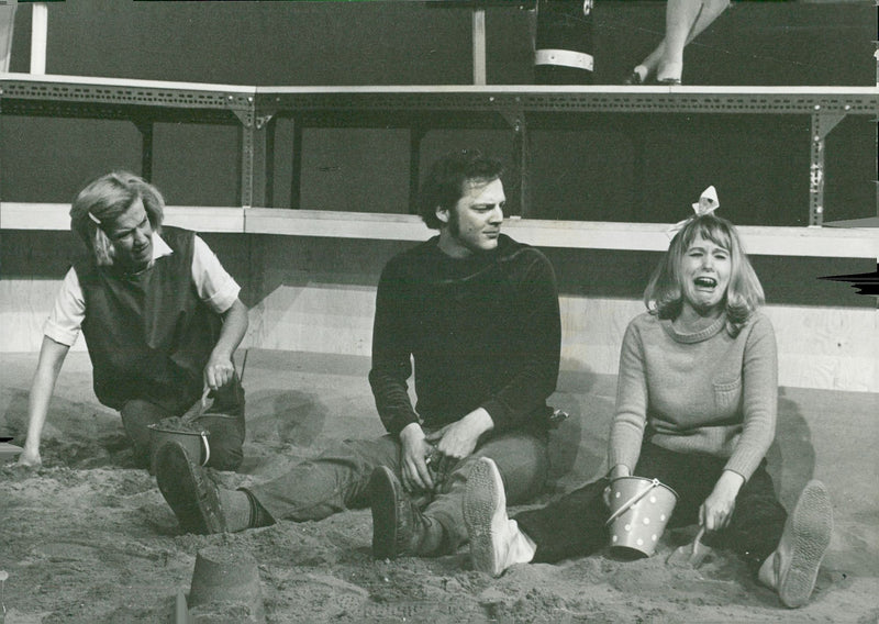 "Sandbox" at Helsingborg City Theater - Vintage Photograph