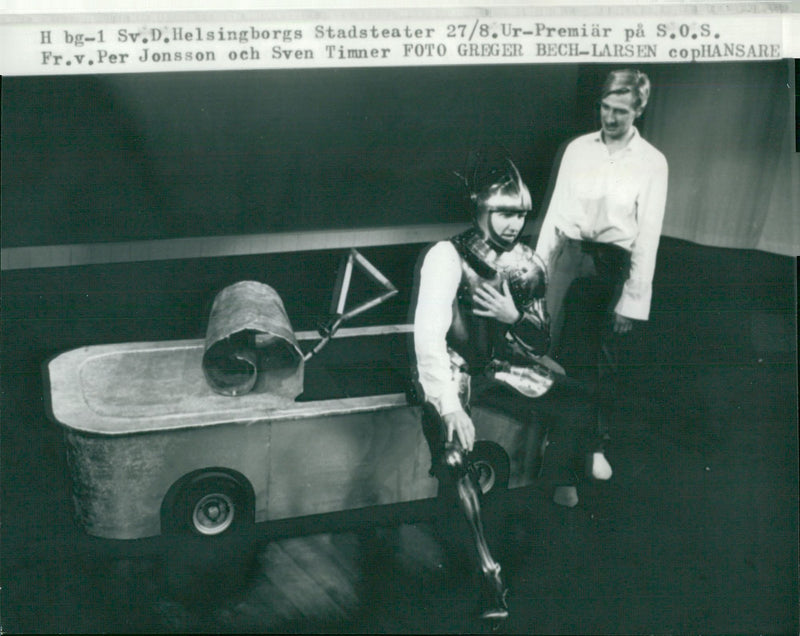 "S.O.S" at Helsingborg City Theater - Vintage Photograph