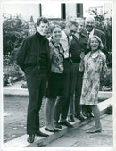 Peter Palitzsch visits Stockholm City Theater - Vintage Photograph