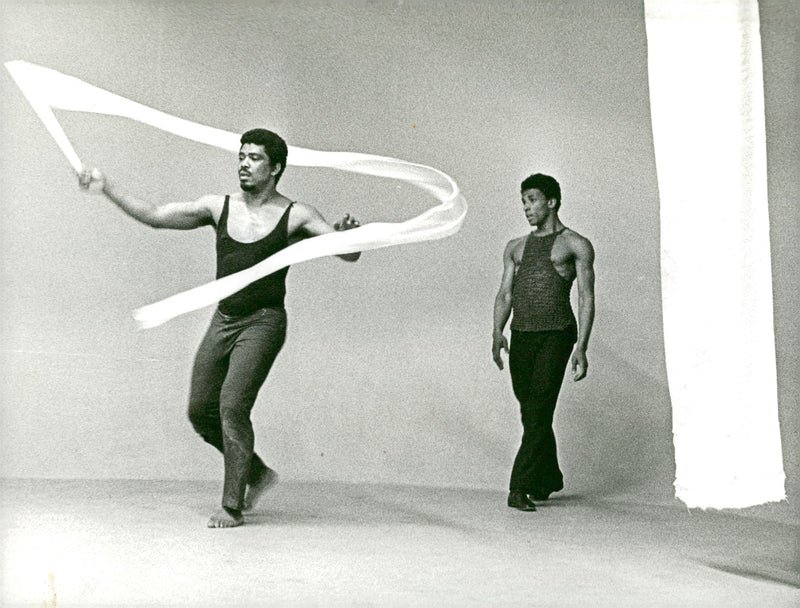 "American Dance Theater" at the Stockholm City Theater - Vintage Photograph