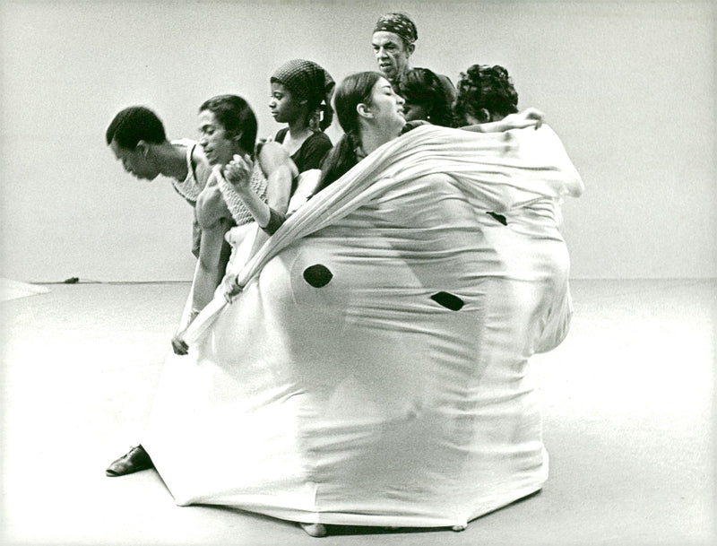 "American Dance Theater" at the Stockholm City Theater - Vintage Photograph