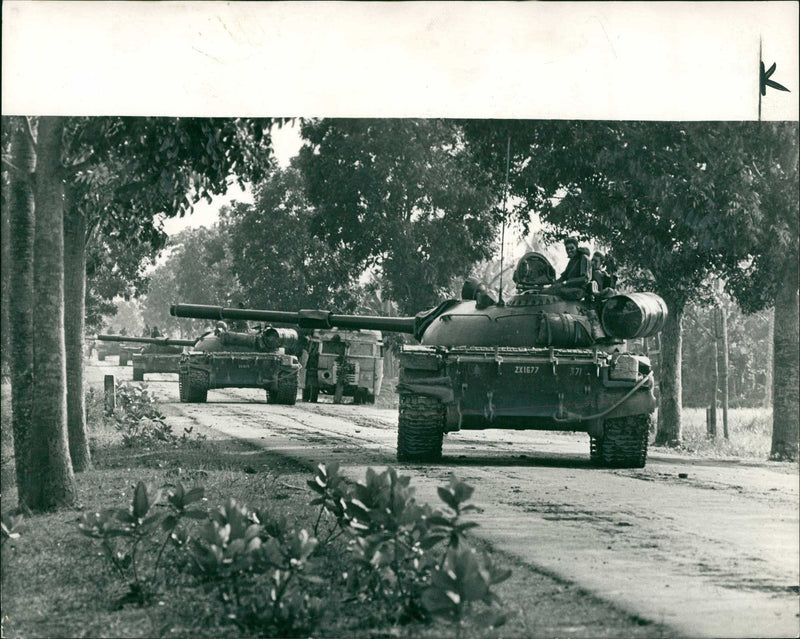 Russian Tanks - Vintage Photograph