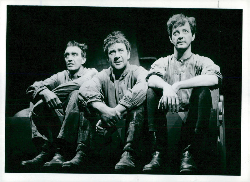 Kent Andersson, Sune Tursson and Roland Hedlund in "The Blood Cries Under The Alms" - Vintage Photograph