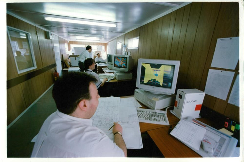 Air Traffic Control - Vintage Photograph