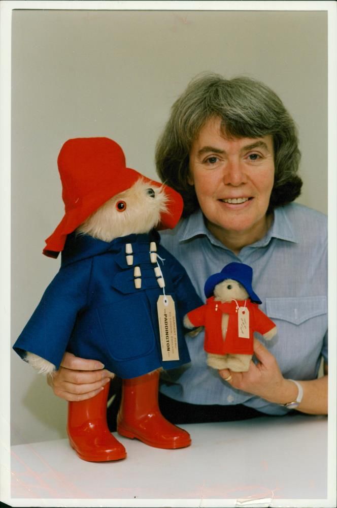 Bear Paddington and Shirley Clarkson - Vintage Photograph