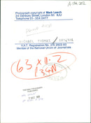 Michael Thomas American football wide receiver - Vintage Photograph