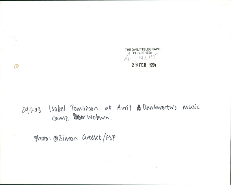 music camp - Vintage Photograph