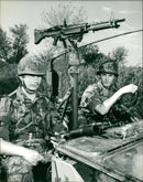 Military armed - Vintage Photograph