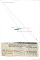 Fredshällstunneln on Essingeleden with only two files open - Vintage Photograph