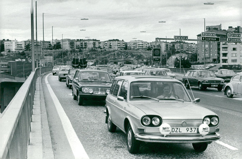 Essingeleden - Vintage Photograph