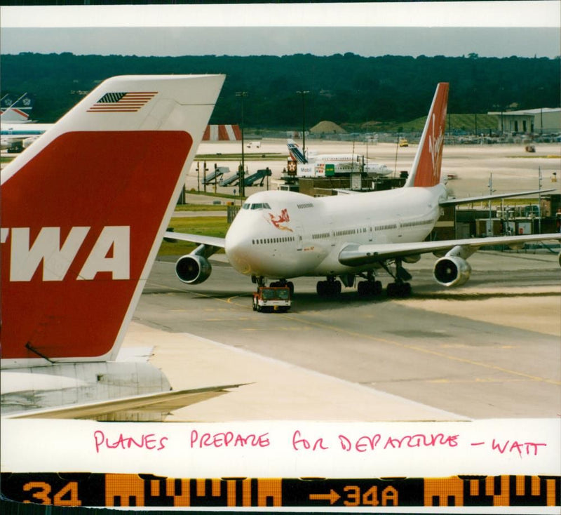 Airplane - Vintage Photograph