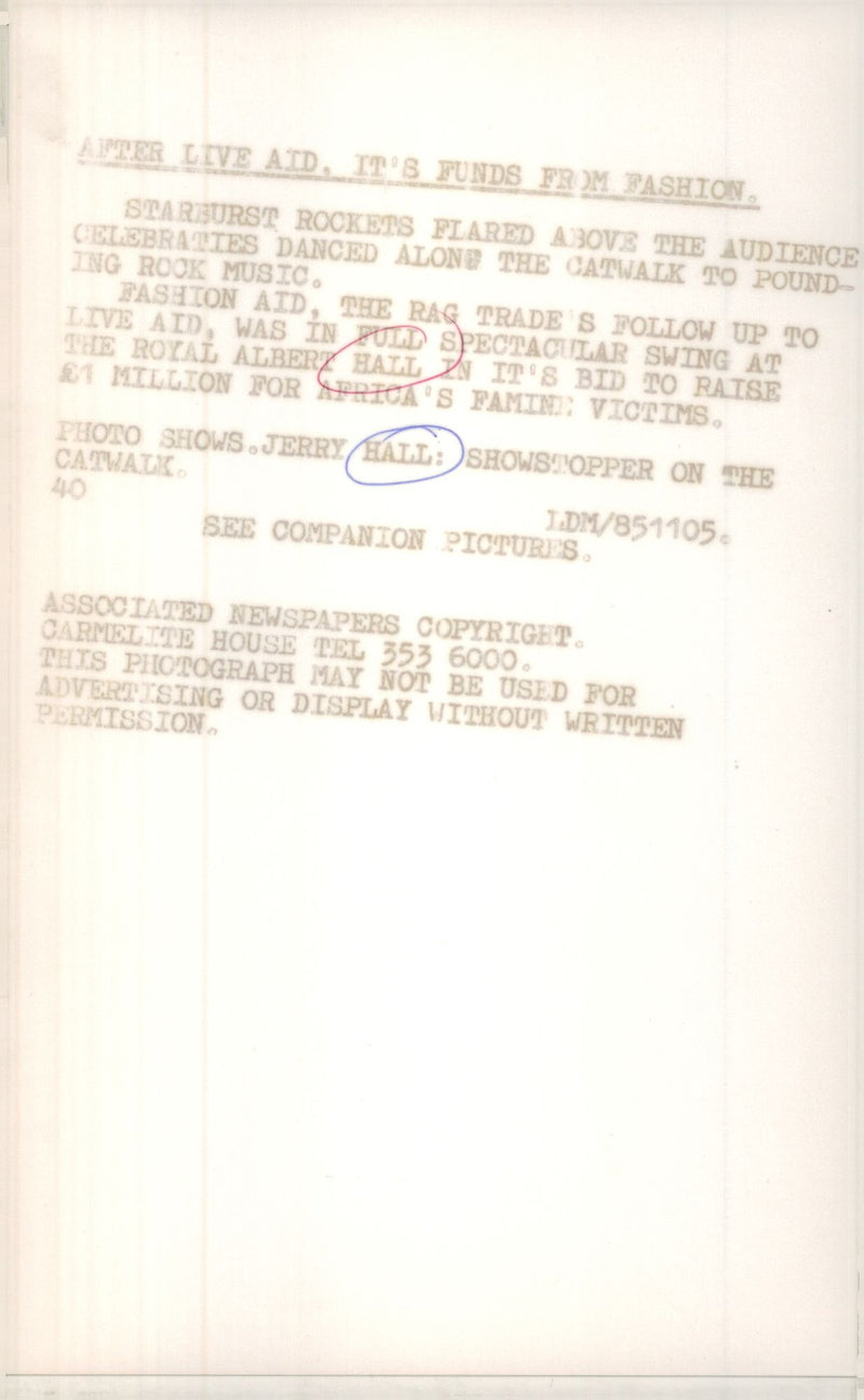 Singer Mick Jagger and Jerry Hall with son James Leroy Jagger at Royal Albert Hall - Vintage Photograph