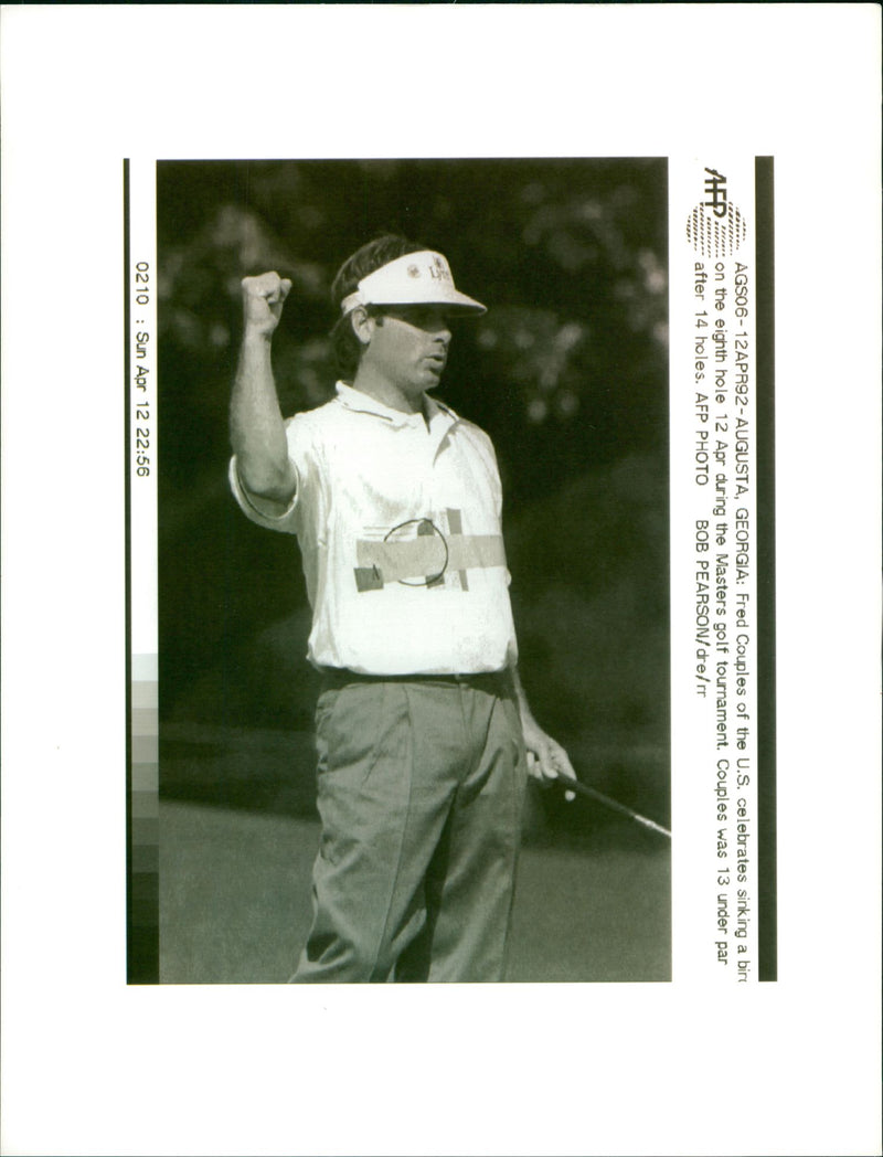 Fred Couples - Vintage Photograph