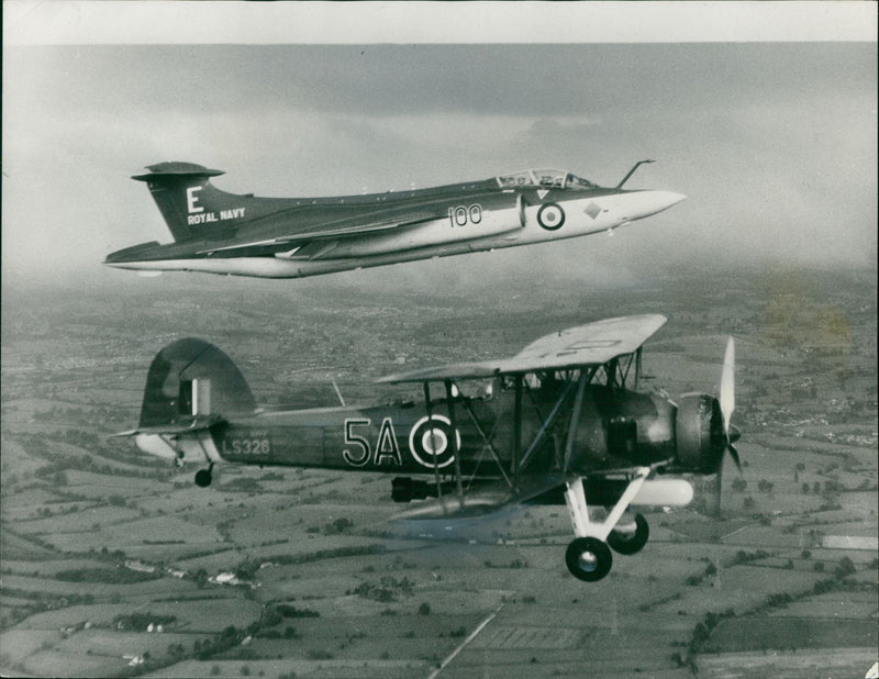 Fairey Swordfish Torpedo bomber - Vintage Photograph