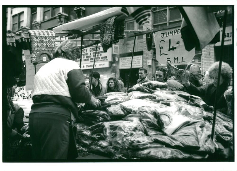 Petticoat Lane Market - Vintage Photograph