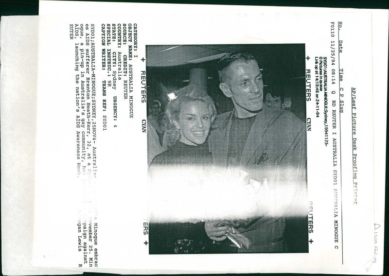 Kylie Minogue - Vintage Photograph