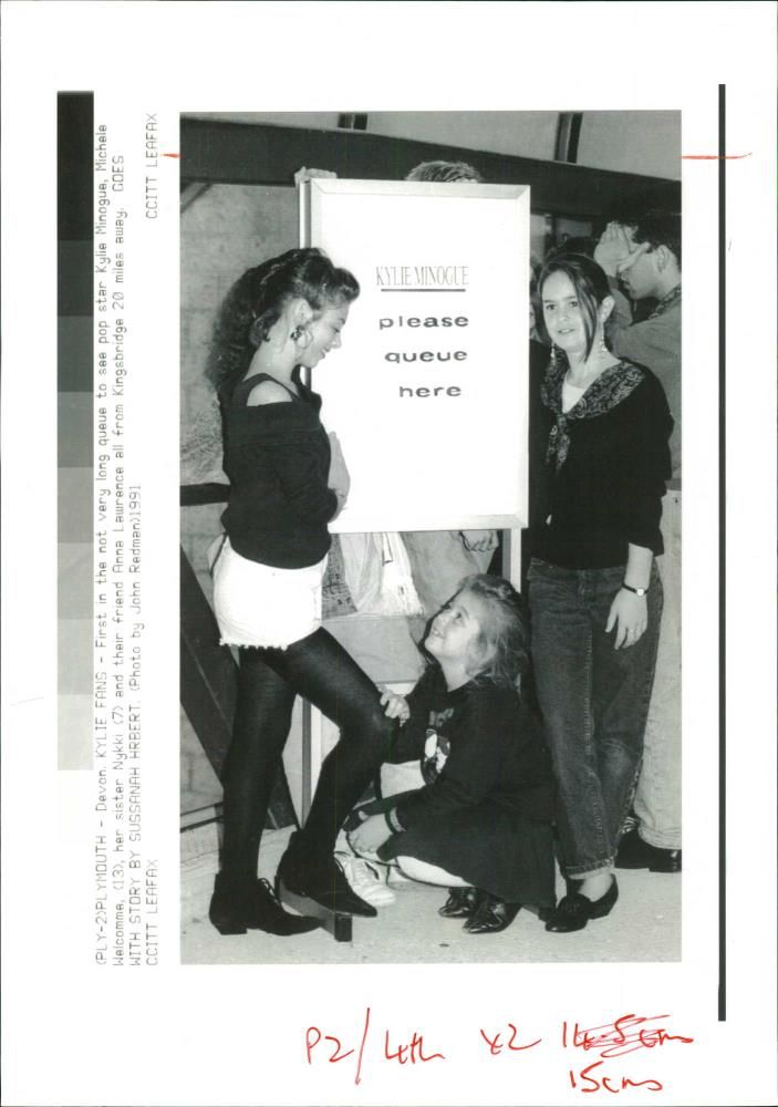 Kylie Minogue - Vintage Photograph