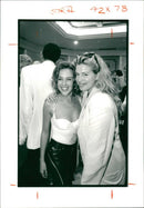 Kylie Minogue and Amanda - Vintage Photograph