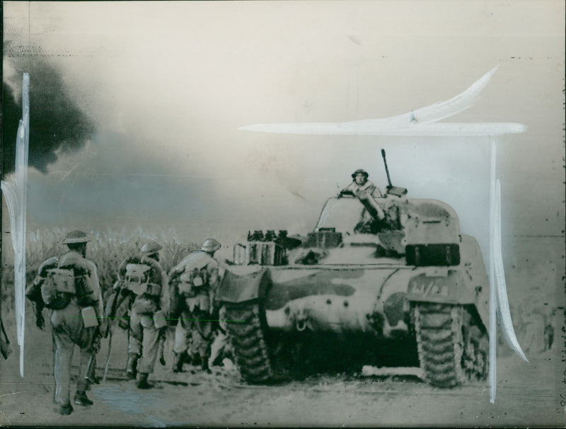 The German War - Vintage Photograph