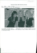 Naomi Campbell Model with Elle MacPherson. - Vintage Photograph