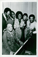 "Duke we love you madly" on TV2 - Vintage Photograph