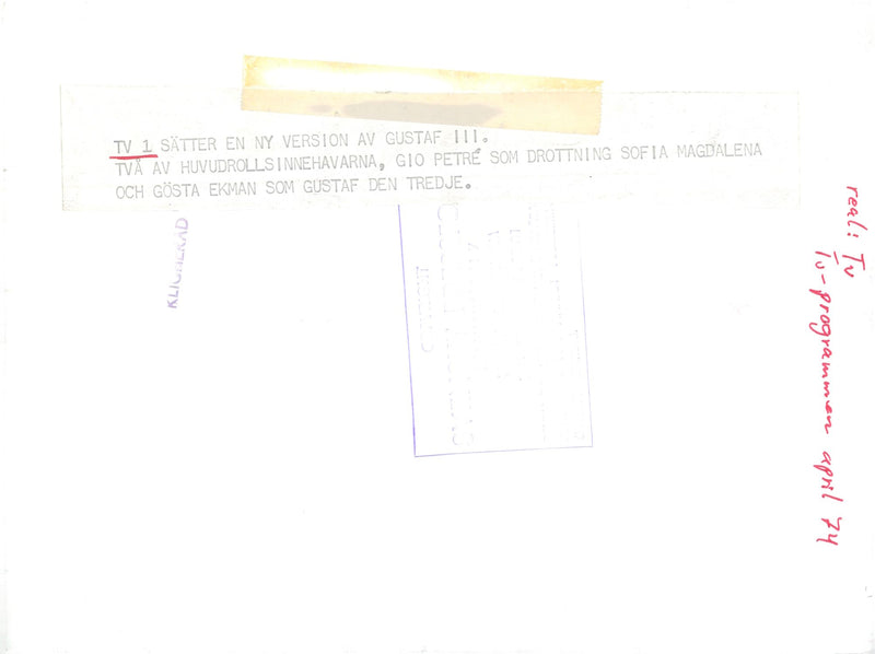 ILL GIO HEADROLLED AND EKMAN GOOD THIRD SATTER VERSION POET JOHN JAZZ - Vintage Photograph