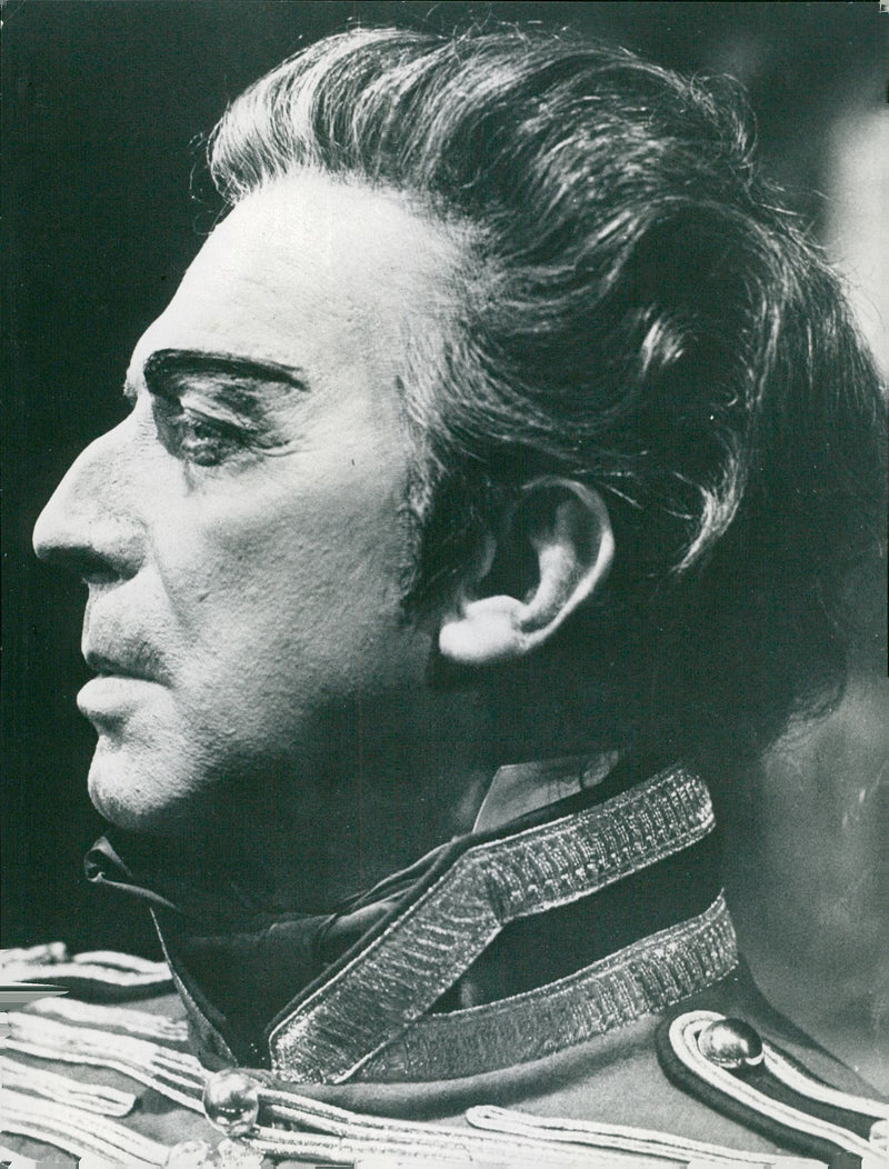 Lars Hanson in "One Piece of Poet" at the Dramatic Theater - Vintage Photograph