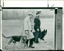 Police dog - Vintage Photograph