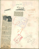 Police Dog Rex III with his handler  P.C A. Holman. - Vintage Photograph