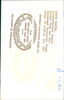 Steve Denton - Vintage Photograph