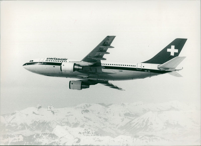Aircraft: Swissair - Vintage Photograph